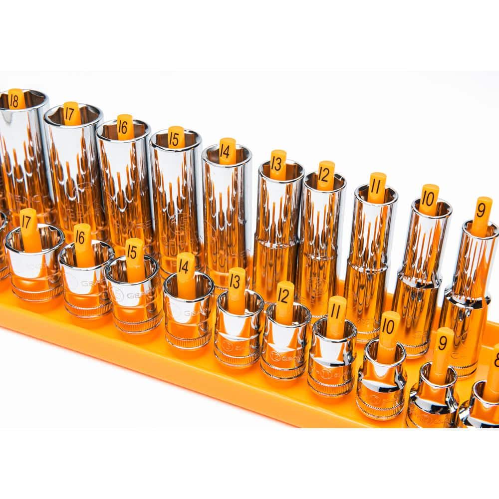 GEARWRENCH Metric Socket Tray Set (3-Piece) (3)