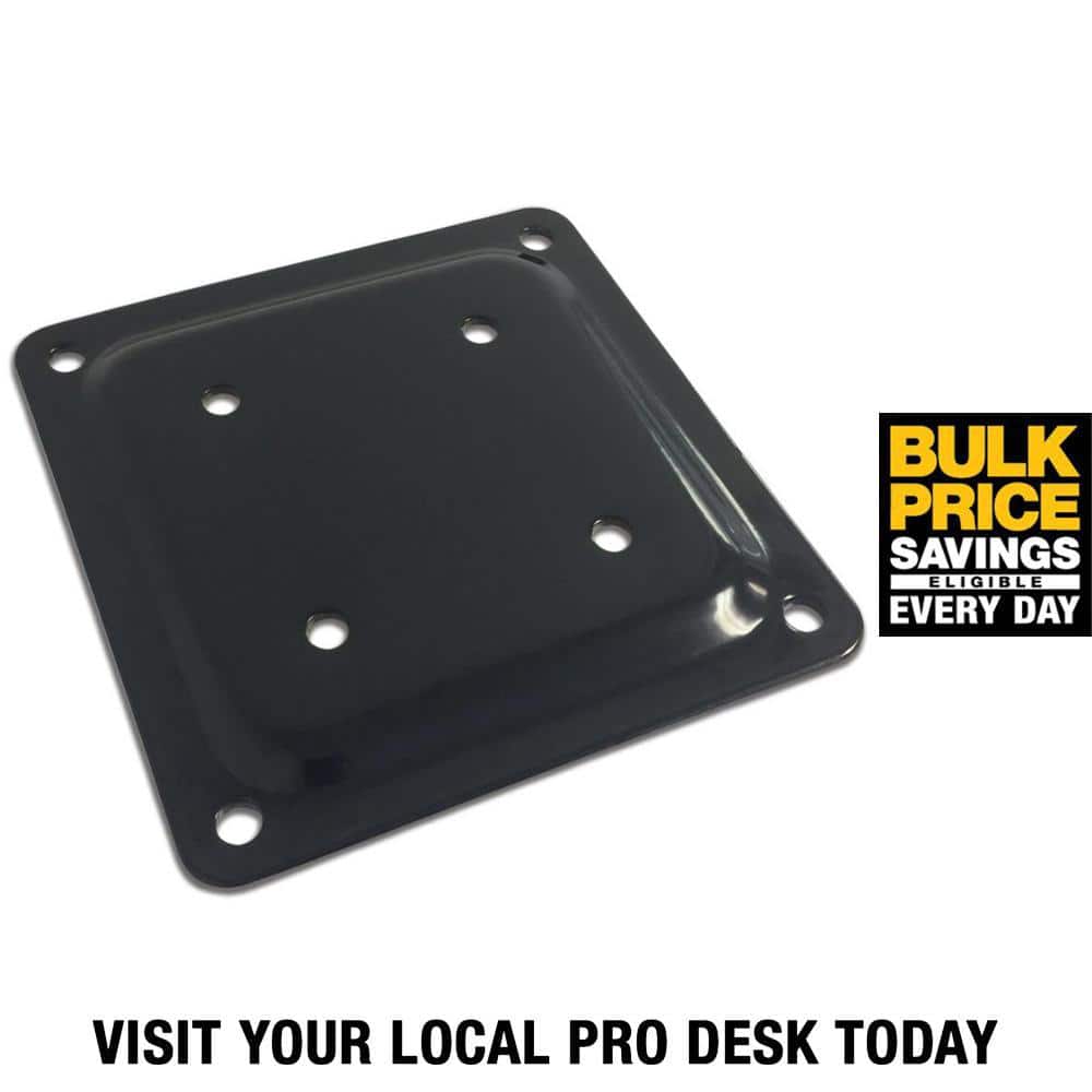 Pylex Fixplak 44 Decking Base Plate Black (10-Pack) (2)