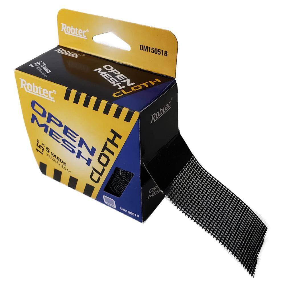 Robtec 1.5 in. x 5 yds. 180 Grit Open Mesh Cloth (2-Pack) (2)