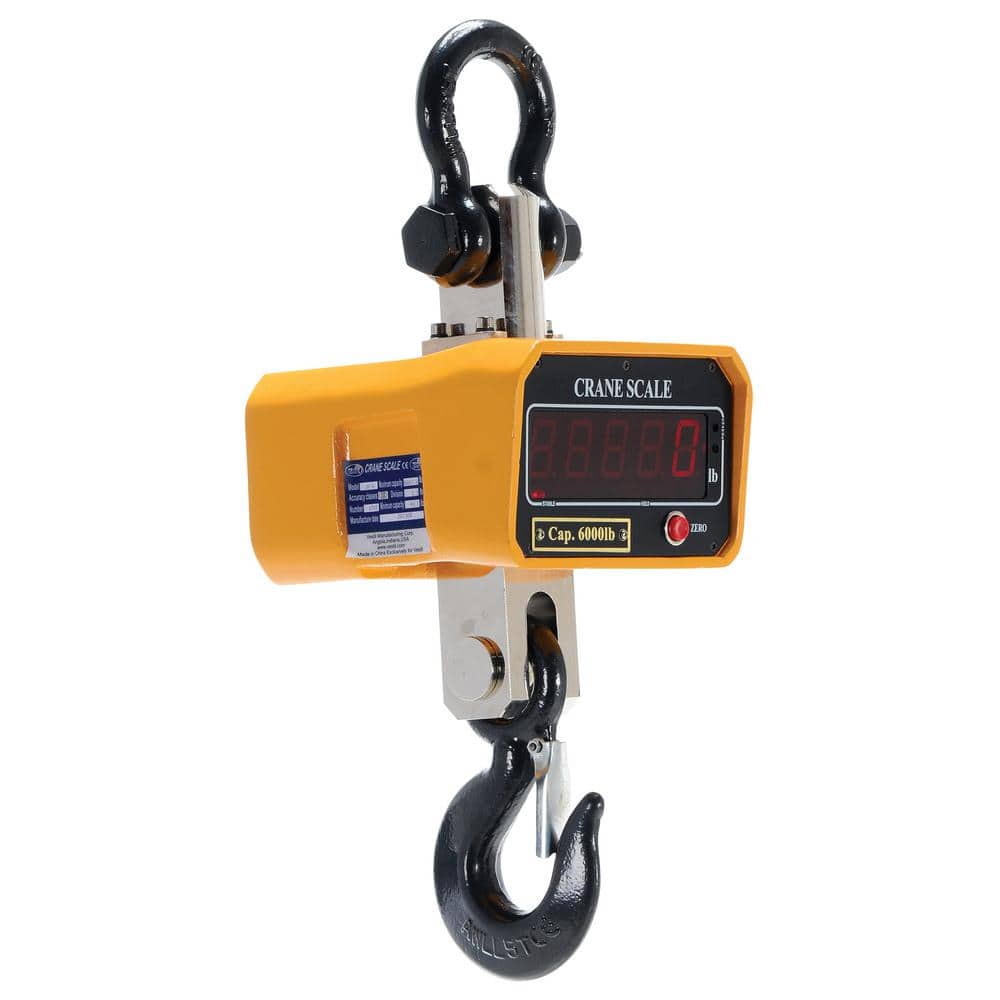 Vestil 6,000 lbs. Capacity Digital Crane Scale