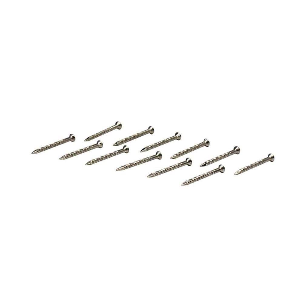 M-D Building Products 1-1/4" SILVER FLOOR METAL SCREW NAILS (1LB)
