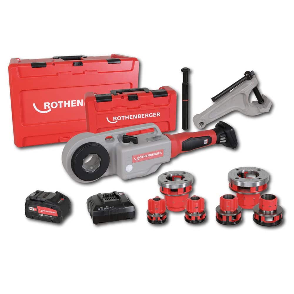 Rothenberger Supertronic 1250 Pipe Threading Machine 1/2-1 1/4 in. (2)