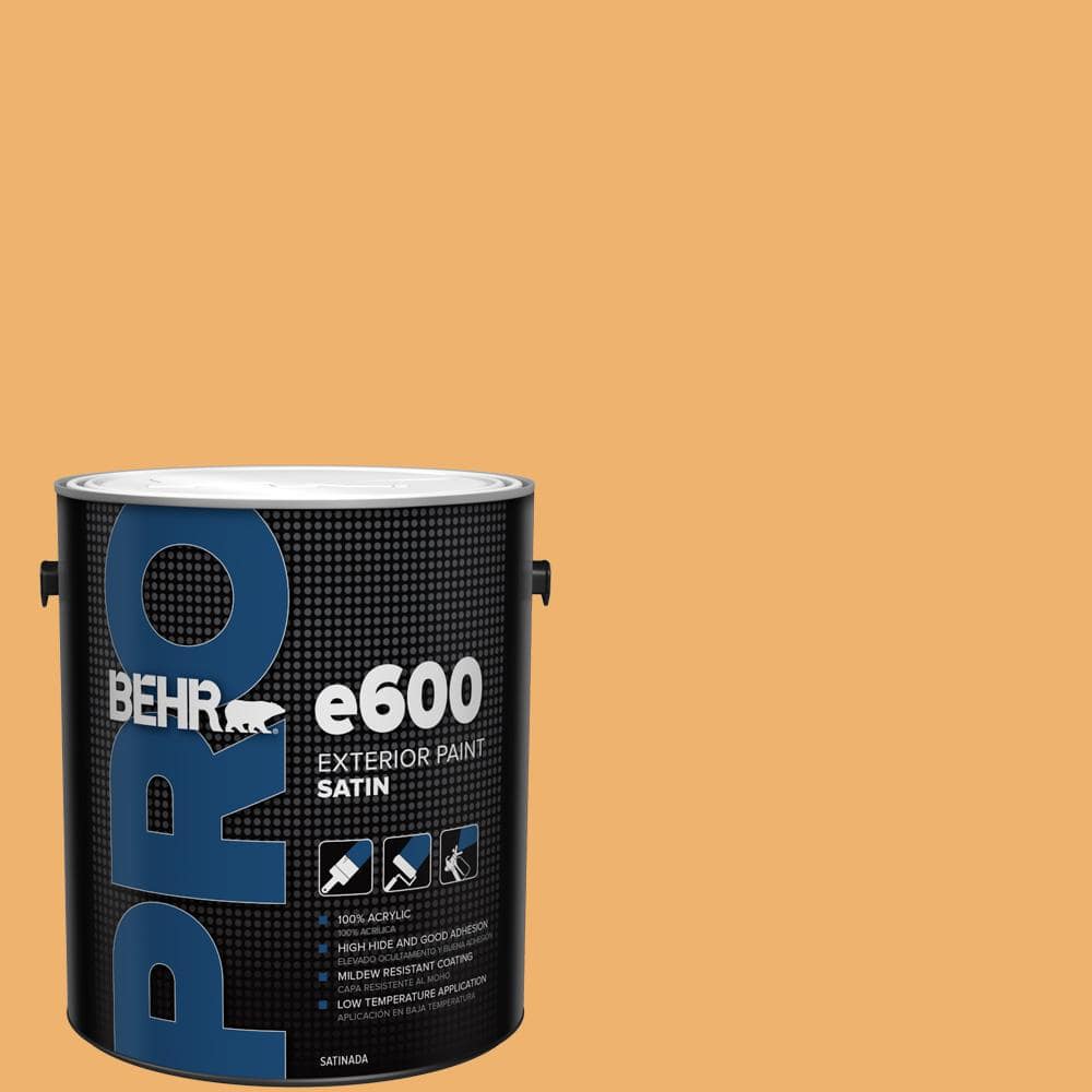 BEHR PRO 1 gal. #PPU6-03 Sunburst Satin Exterior Paint