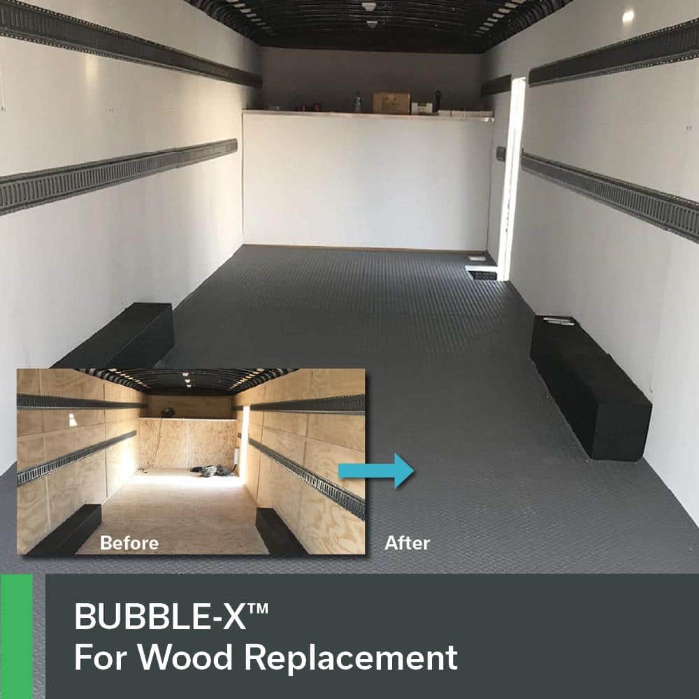PRIME BUBBLE-X 48 in. x 96 in. x 0.197 in. (5mm) White Bubble-X Twinwall Plastic Sheet (4)