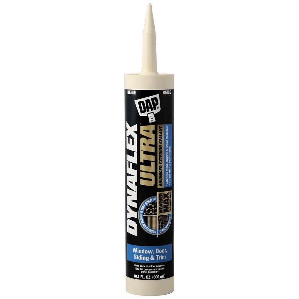 DAP DYNAFLEX ULTRA 10.1 oz. Beige Advanced Exterior Window, Door and Siding Sealant