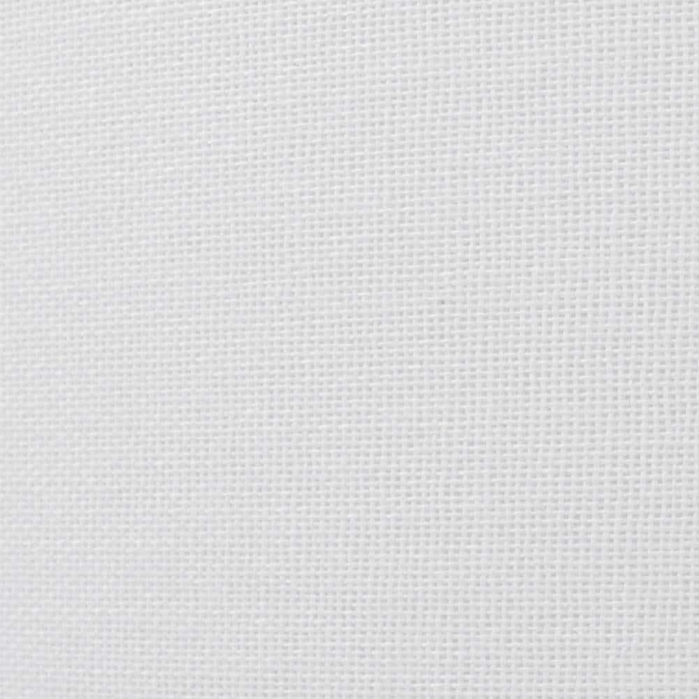 Hampton Bay Mix and Match 14 in. Dia x 10 in. H White Linen Blend Drum Replacement Table Lamp Shade (4)