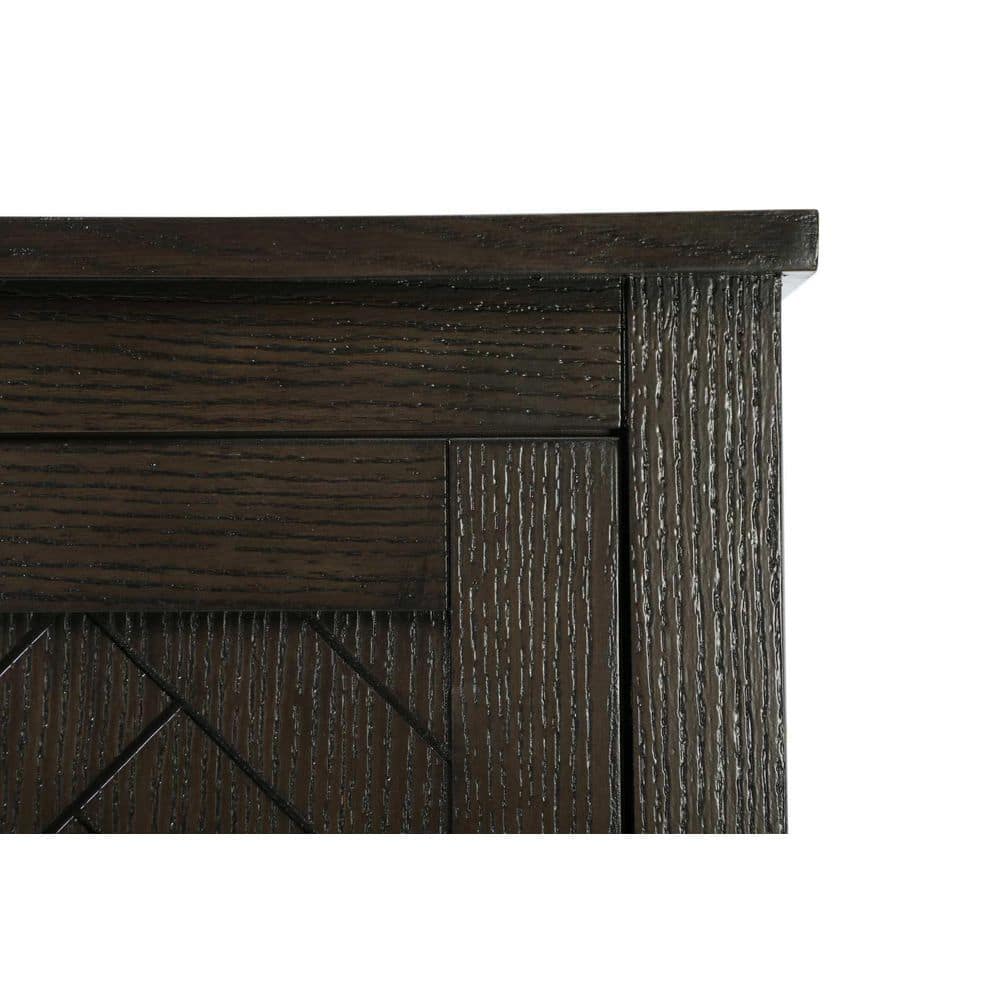 TIMELESS HOME 18 in. W x 72 in. D x in. H Brown Freestanding Linen Cabinet (3)