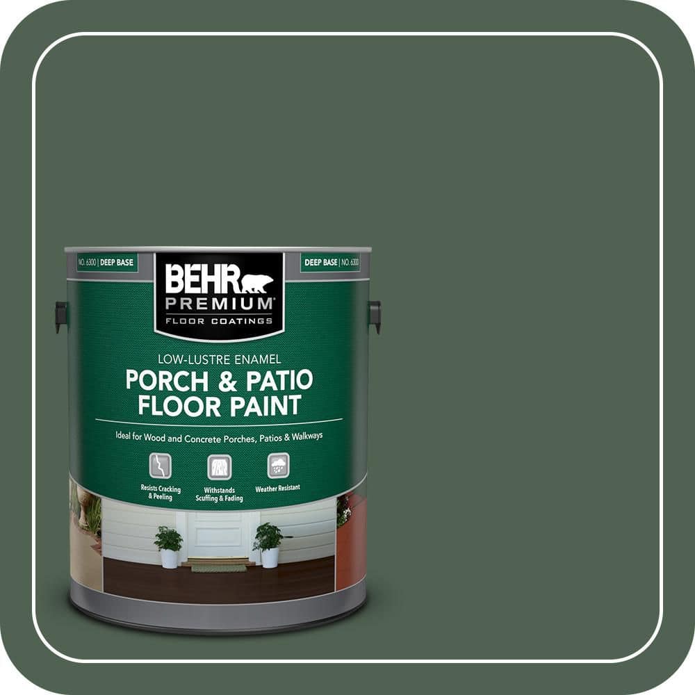 BEHR PREMIUM #BXC-60 Low-Lustre Enamel Interior/Exterior Porch and Patio Floor Paint (1)