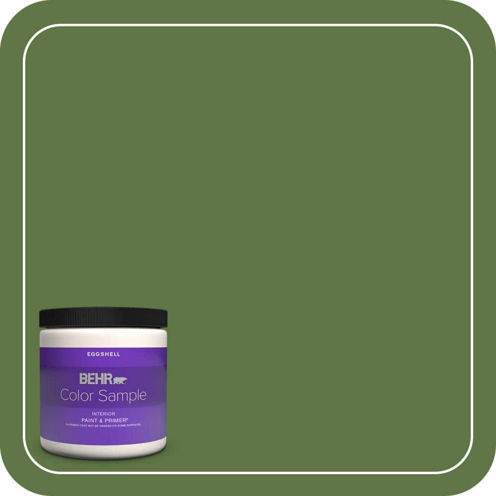 BEHR PREMIUM PLUS #420D-7 Dill Pickle Enamel Low Odor & Primer (1)