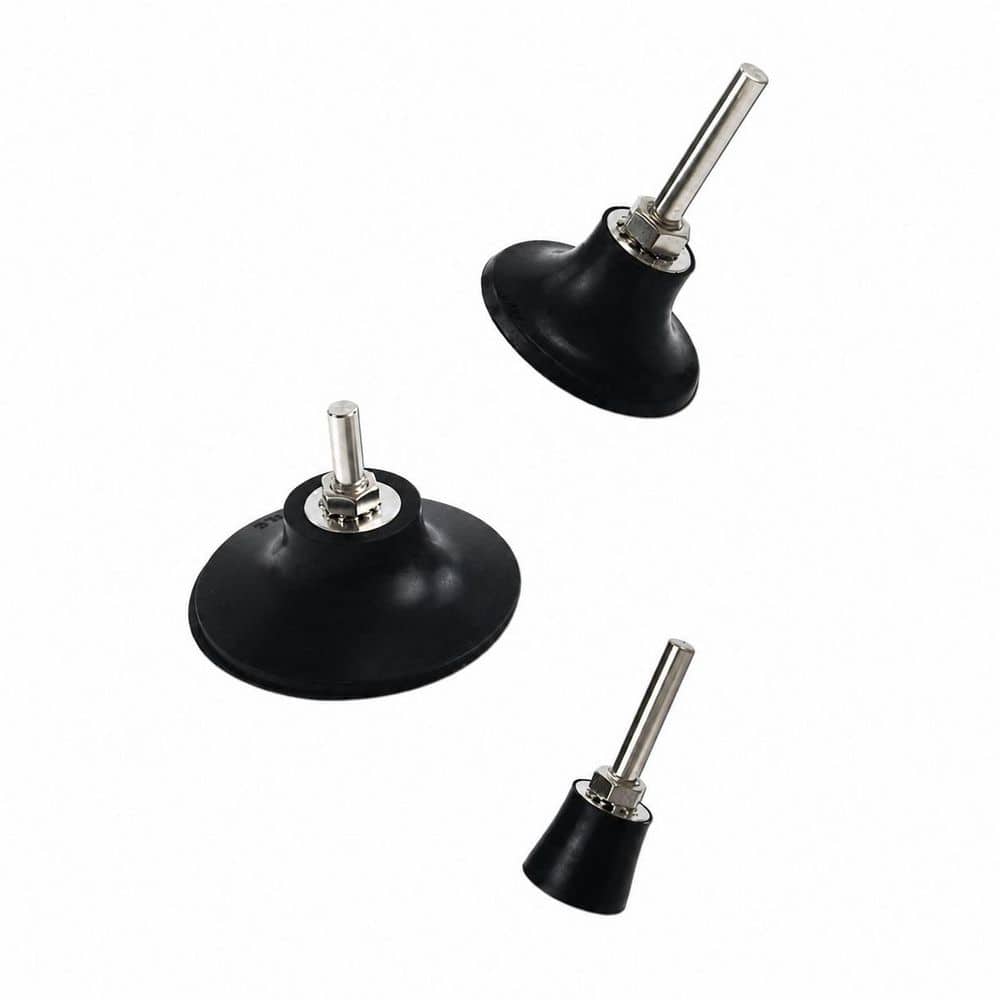LAIFUCAM Rubber Disc Pad Holder Adapter with 1/4 in. Shank for Die Grinder Polishing Sanding Grinding (5-Pack) (3)