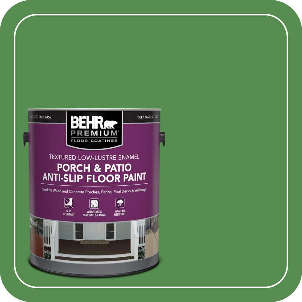 BEHR PREMIUM #M390-6 Textured Low-Lustre Enamel Interior/Exterior Porch and Patio Anti-Slip Floor Paint (1)