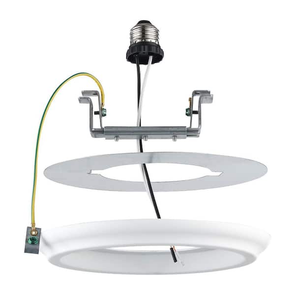 PRIVATE BRAND UNBRANDED 4 in. or 6 in. Recessed Lighting Conversion Kit for Pendants, Chandeliers, and other Fixtures