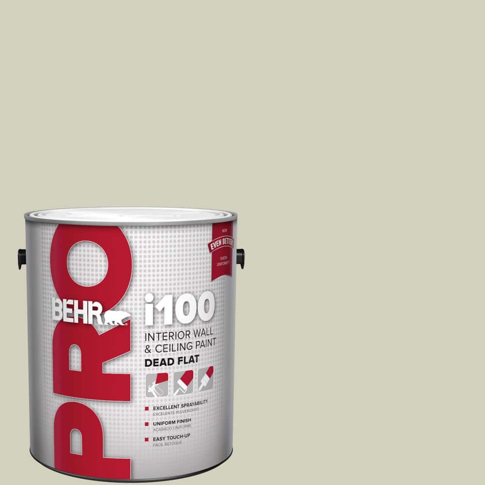 BEHR PRO 1 gal. #400E-3 Mountain Haze Dead Flat Interior Paint