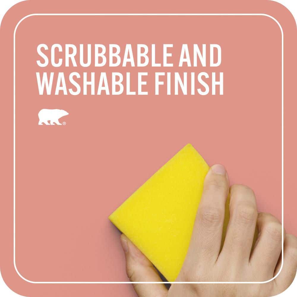 BEHR PREMIUM PLUS #BIC-18 Fresh Watermelon Flat Low Odor & Primer (3)