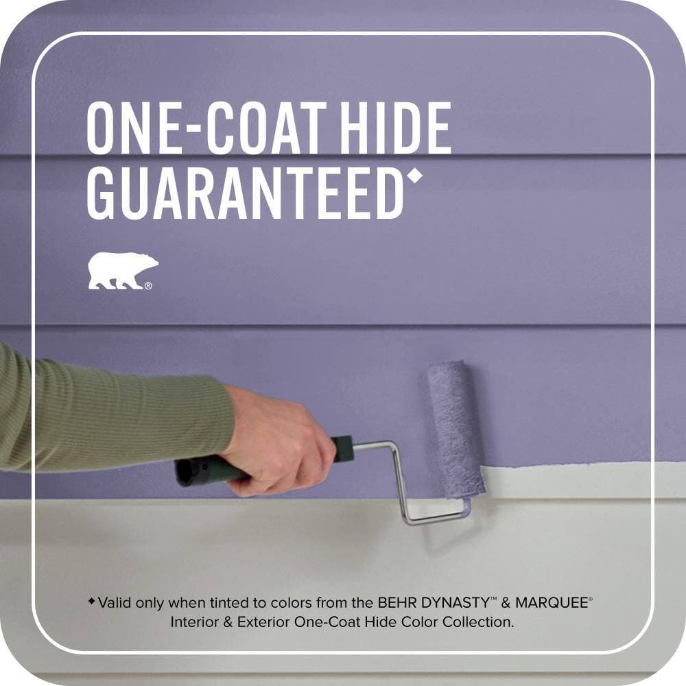 BEHR MARQUEE 1 gal. #640D-6 Chinese Violet Flat Exterior Paint & Primer (3)