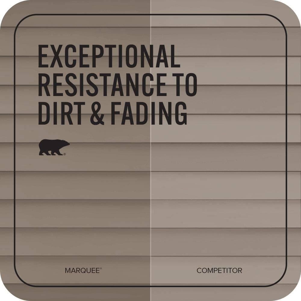 BEHR MARQUEE 5 gal. #MQ2-38 Grizzly Flat Exterior Paint & Primer (4)