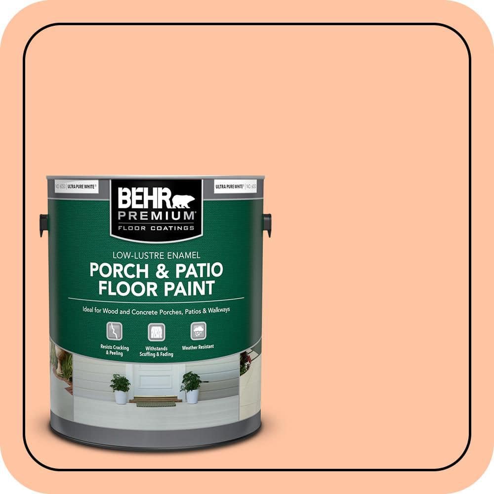 BEHR PREMIUM #P200-3 Low-Lustre Enamel Interior/Exterior Porch and Patio Floor Paint (1)