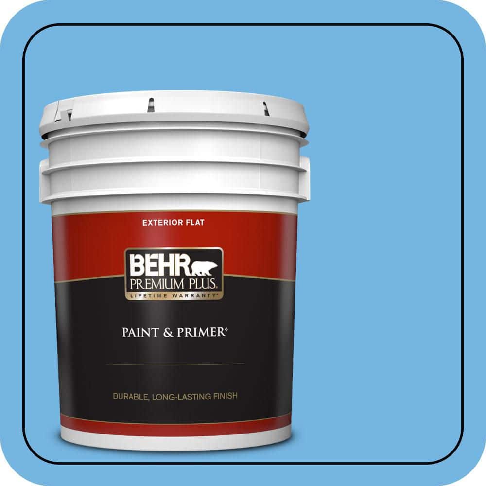 BEHR PREMIUM PLUS #P510-4 Electra Flat Low Odor & Primer