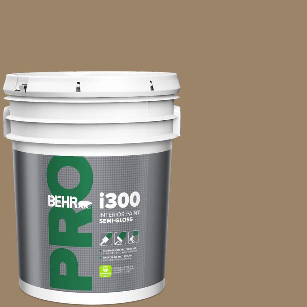 BEHR PRO 5 gal. #PPU7-04 Collectible Semi-Gloss Interior Paint