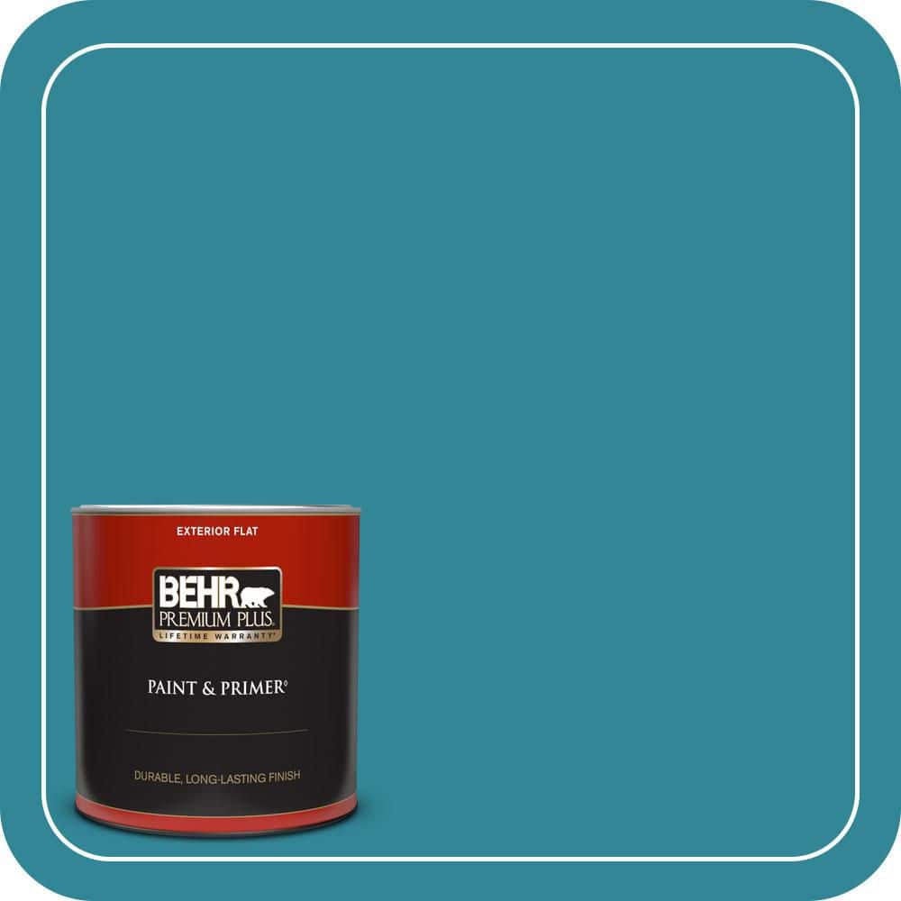 BEHR PREMIUM PLUS #M470-6 Precious Stone Flat Interior/ & Primer Color Sample (1)