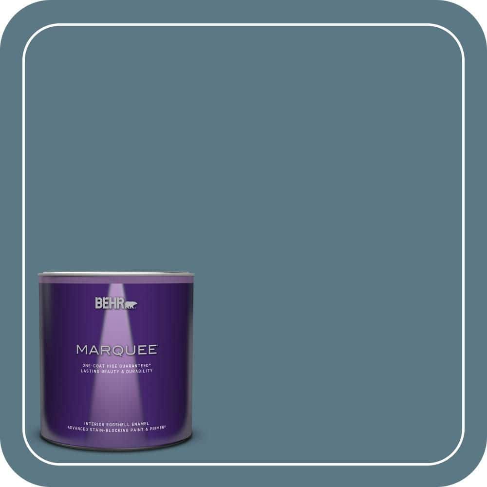 BEHR MARQUEE 1 qt. #PPU13-03 Catalina Coast Eggshell Enamel Interior Paint & Primer