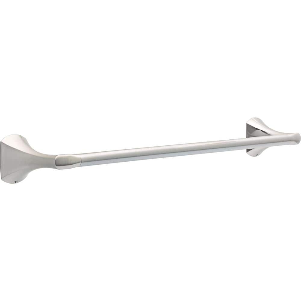 Delta Pierce Wall Mount Towel Bar Bath Hardware Accessory Brushed Nickel