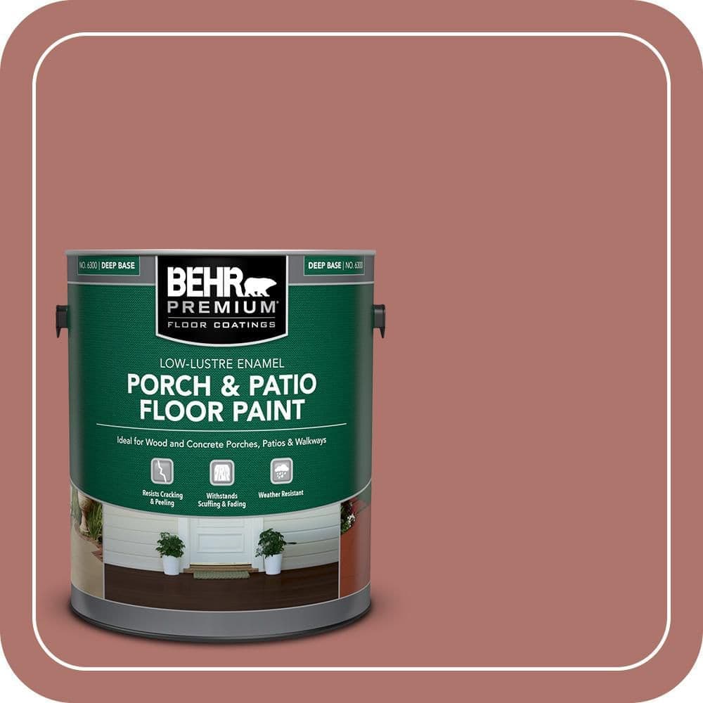 BEHR PREMIUM #S160-5 Low-Lustre Enamel Interior/Exterior Porch and Patio Floor Paint (1)