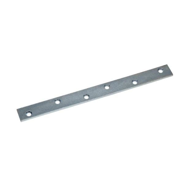 Everbilt 10 in. Zinc-Plated Mending Plate (2)
