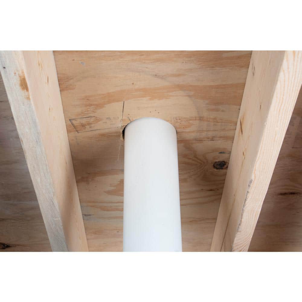 Oatey 3 in. PVC Twist-N-Set Open Toilet Flange (4)