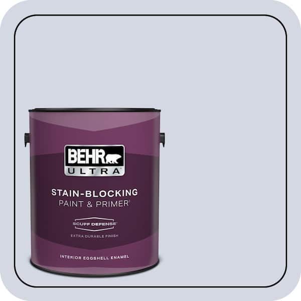 BEHR ULTRA 1 gal. #S540-1 So Blue-Berry Extra Durable Eggshell Enamel Interior Paint & Primer (2)