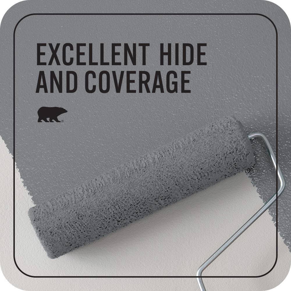 BEHR PREMIUM PLUS #N530-5 Mission Control Flat EcoMix Plant-Based & Primer (2)