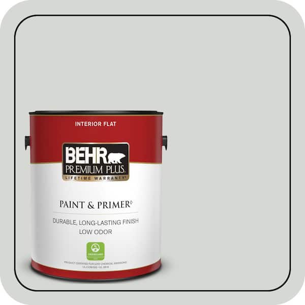 BEHR PREMIUM PLUS #710E-2 Pensive Sky Enamel & Primer Color Sample (4)