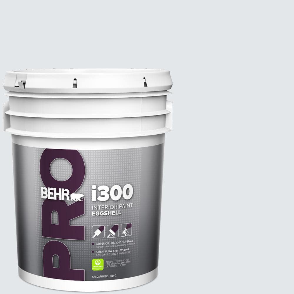 BEHR PRO 5 gal. #610E-2 Winter Day Eggshell Interior Paint