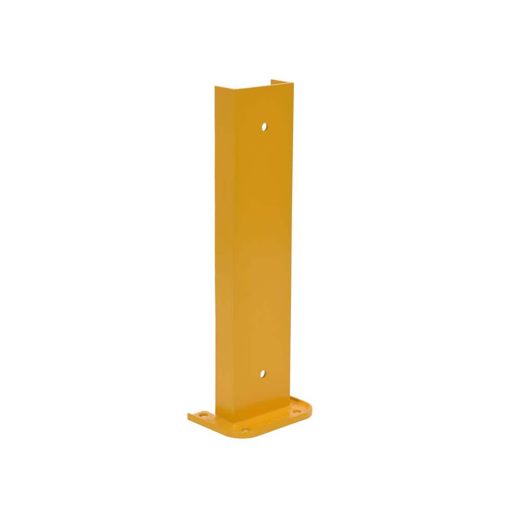 Vestil 24 in. Narrow Yellow Steel Structural Rack Guard (1)