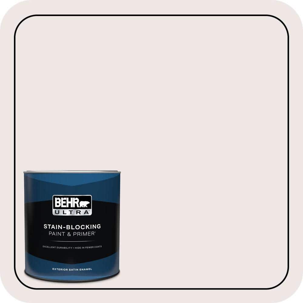 BEHR ULTRA 1 qt. #690E-1 Shell Brook Satin Enamel Exterior Paint & Primer (1)