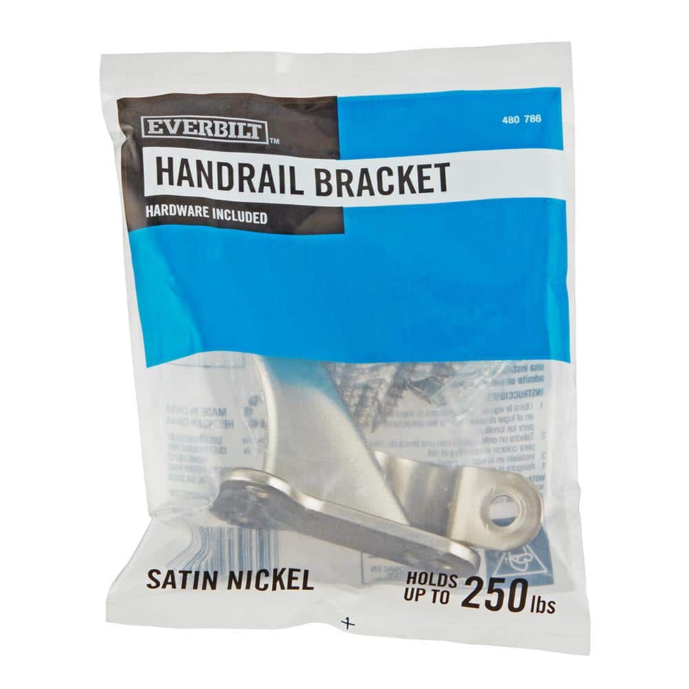 Everbilt Satin Nickel Handrail Bracket (2)