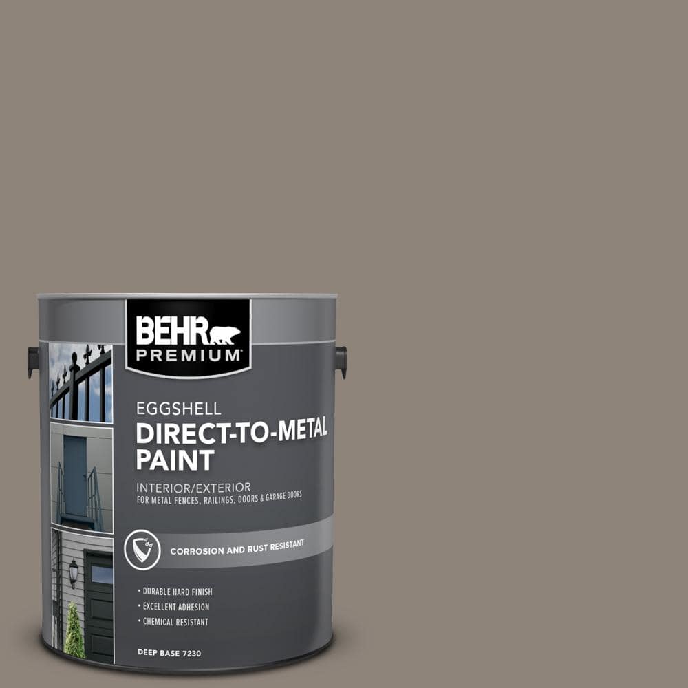 BEHR PREMIUM 1 gal. #N200-5 Woodcraft Eggshell Direct to Metal Interior/Exterior Paint (1)