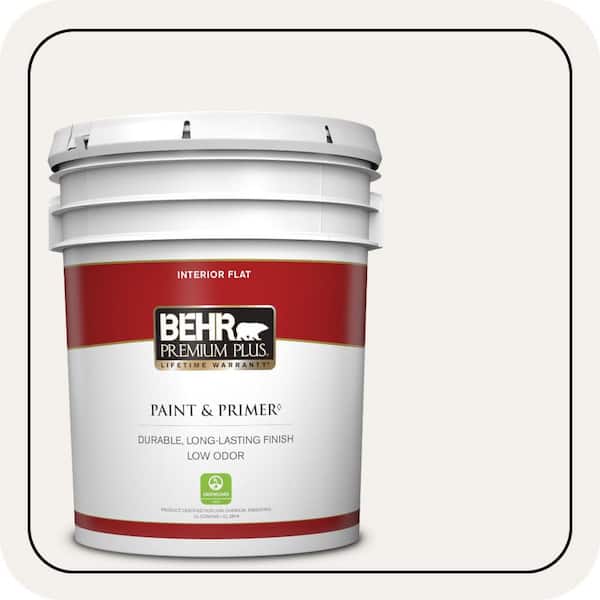 BEHR PREMIUM PLUS Home Decorators Collection #HDC-MD-06 Nano White Enamel Low Odor & Primer (4)