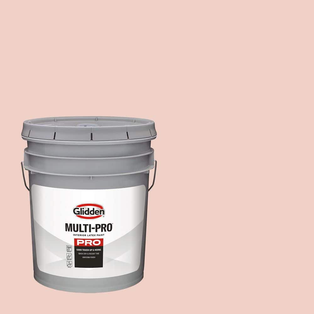 Glidden Multi-Pro 5 gal. PPG1192-3 Chic Peach Eggshell Interior Paint