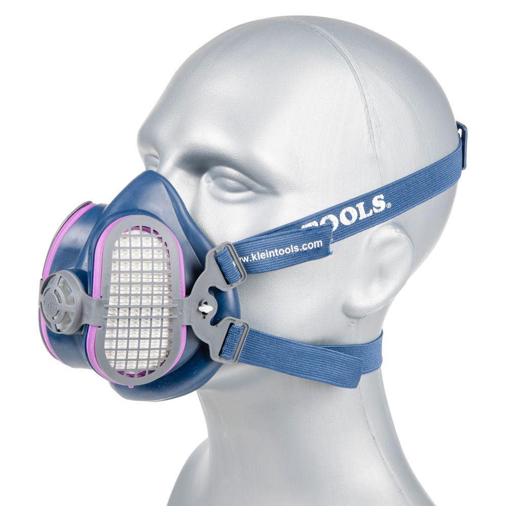 Klein Tools P100 Half-Mask Respirator, Small/Medium (3)