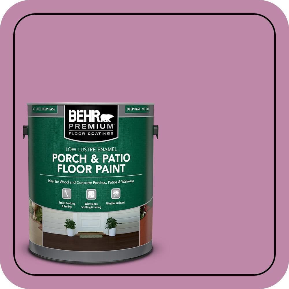 BEHR PREMIUM #M120-5 Low-Lustre Enamel Interior/Exterior Porch and Patio Floor Paint (1)