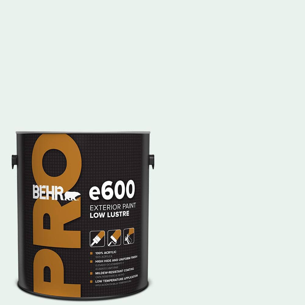 BEHR PRO 1 gal. #W-B-520 Glacial Tint Low Luster Exterior Paint