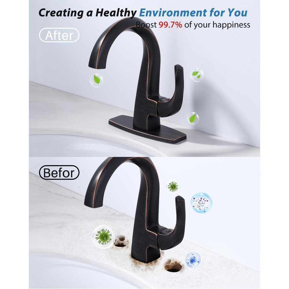 IVIGA 6.4 in. 2.4 in. 0.3 in. Stainles Steel 1-Hole/3-Hole Bathroom Sink Faucet Deck Plate Escutcheon (2)
