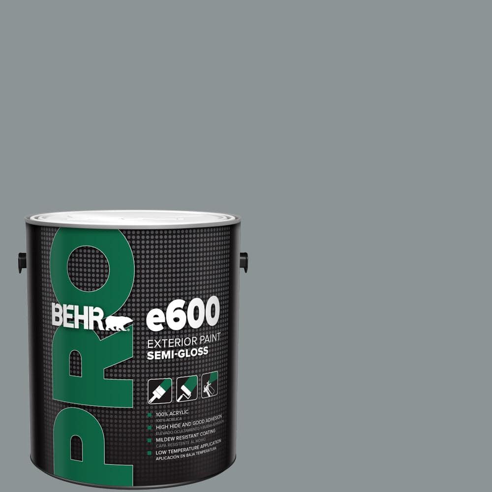 BEHR PRO 1 gal. #ECC-34-2 Boulder Creek Semi-Gloss Exterior Paint