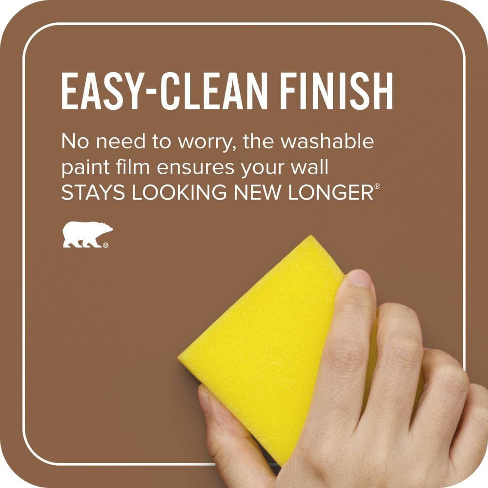 BEHR ULTRA 1 gal. #S240-7 Leather Work Extra Durable Flat Interior Paint & Primer (4)