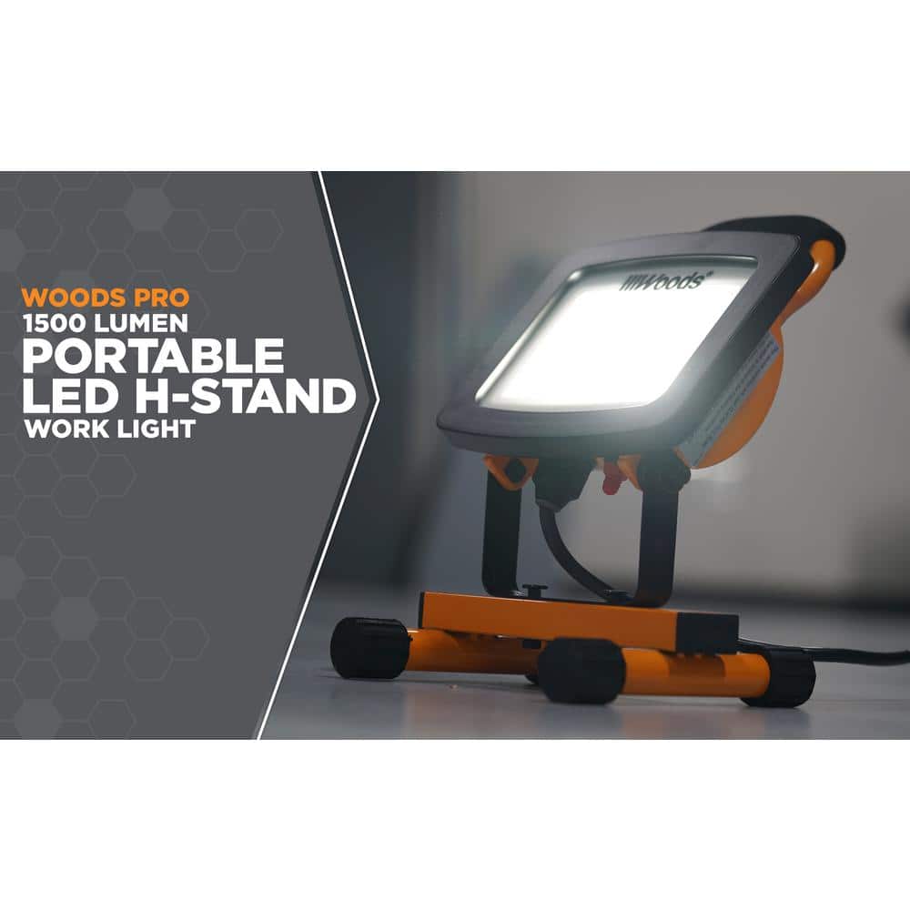 Woods 1500-Lumen Portable LED Work Light (3)