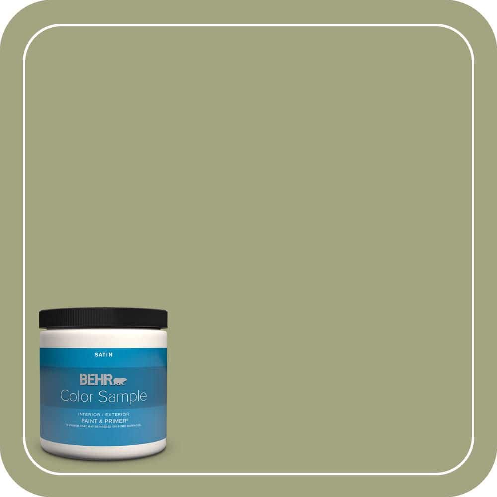 BEHR PREMIUM PLUS #410F-4 Mother Nature Enamel Low Odor & Primer (1)