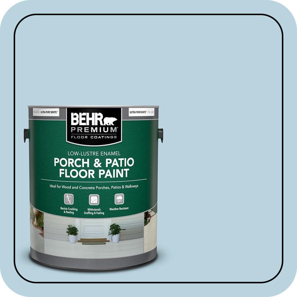 BEHR PREMIUM #PPU14-16 Low-Lustre Enamel Interior/Exterior Porch and Patio Floor Paint (1)