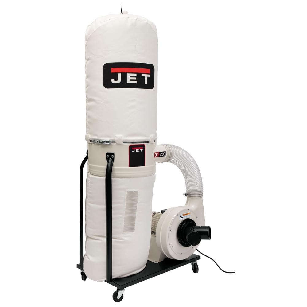 Jet DC-1200VX-BK1 2HP 1PH 230V DUST COLLECTOR POWER TOOL AND 30-MICRON BAG FILTER KIT (1)