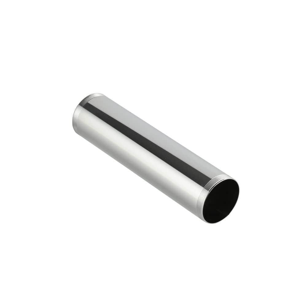 Everbilt 1-1/2 in. x 6 in. Chrome-Plated Brass Double Threaded-Joint Sink Drain Tailpiece Extension Tube (1)